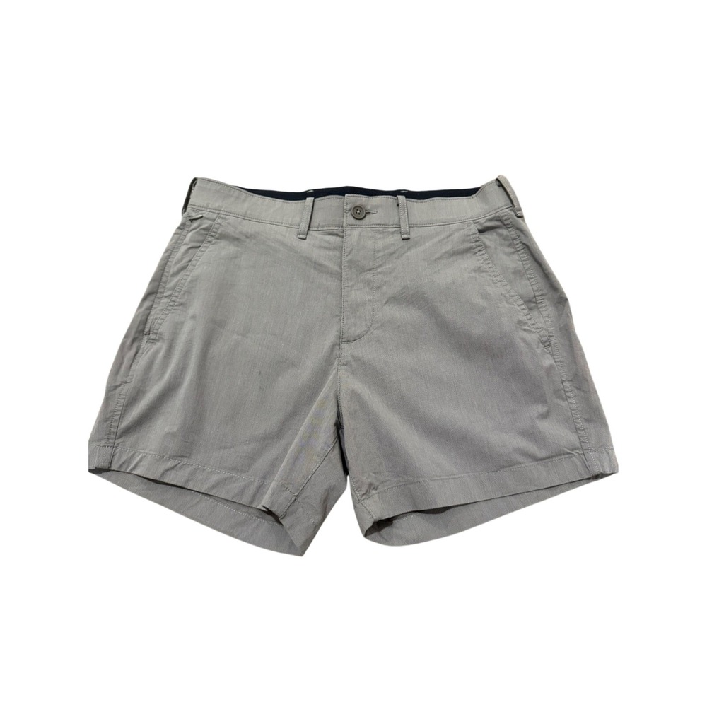 Abercrombie & Fitch A&F All‎ Day Stretch Shorts Brown Gray Taupe Men's 30